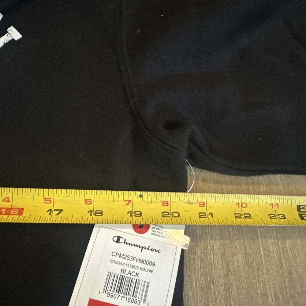 Champion‎ Men's Cougar Fleece Hoodie State Varsity Logo Black Small College NWT